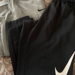 Two Nike Dri Fit Joggers XXL